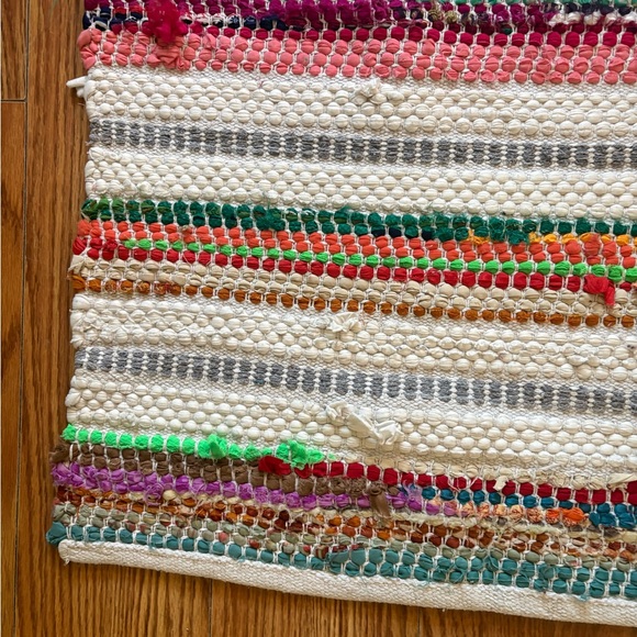 Bohemian Rag Rug - Picture 7 of 11